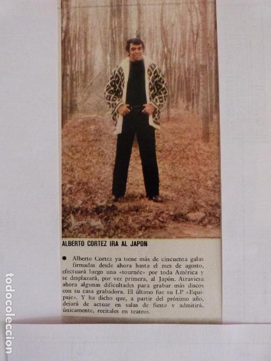 Coleccionismo de Revistas y Peri&oacute;dicos: RECORTE REPORTAJE CLIPPING DE ALBERTO CORTEZ REVISTA SEMANA N&ordm; 1735 PAG. 47