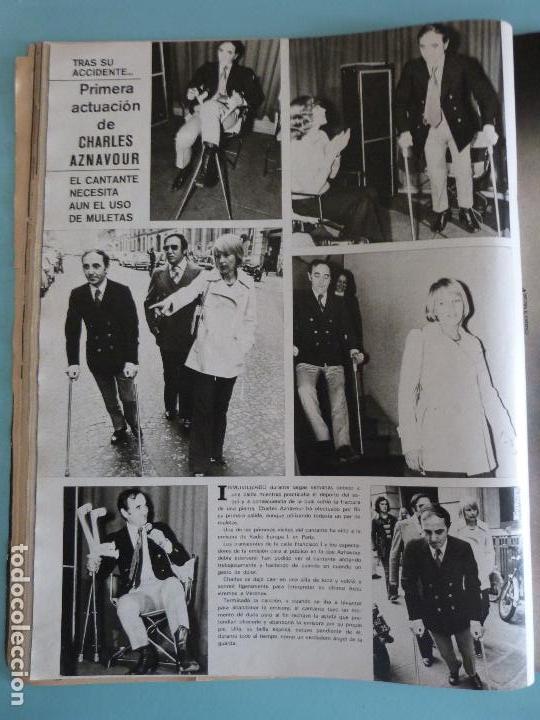 Coleccionismo de Revistas y Peri&oacute;dicos: RECORTE REPORTAJE CLIPPING DE CHARLES AZNAVOUR REVISTA SEMANA N&ordm; 1735 PAG. 68