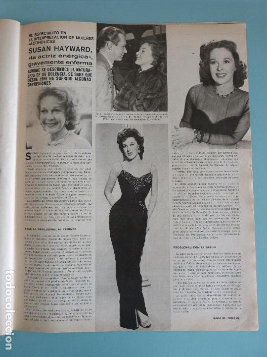 Coleccionismo de Revistas y Peri&oacute;dicos: RECORTE REPORTAJE CLIPPING DE SUSAN HAYWARD REVISTA SEMANA N&ordm; 1735 PAG. 79