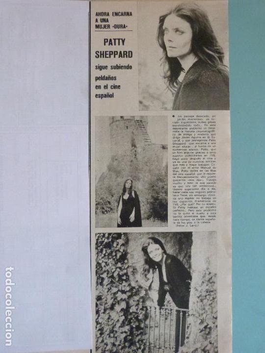 Coleccionismo de Revistas y Peri&oacute;dicos: RECORTE REPORTAJE CLIPPING DE PATTY SHEPPARD REVISTA SEMANA N&ordm; 1735 PAG. 101