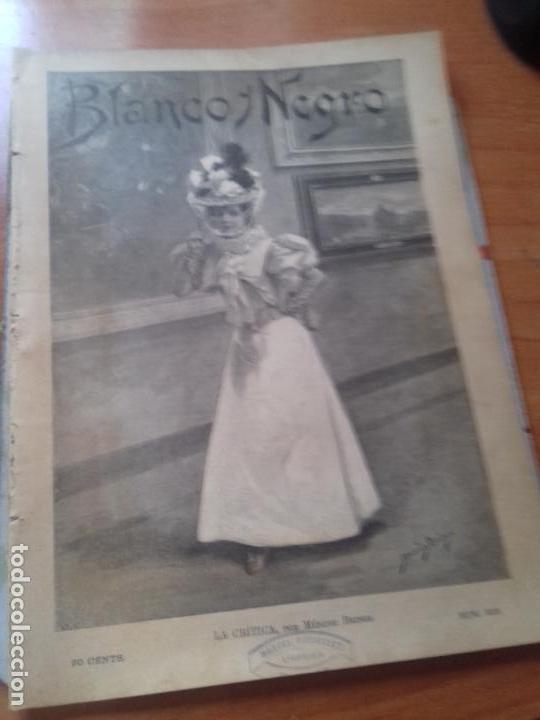 Sammeln von Zeitschriften und Zeitungen: REVISTA BLANCO Y NEGRO. A&Ntilde;O VII. N&ordm;318. 1897. LEER.