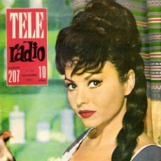 Coleccionismo de Revistas y Periódicos: TELERADIO. REVISTA TELE RADIO N. 207. 11/12/1961. MARUJITA DÍAZ