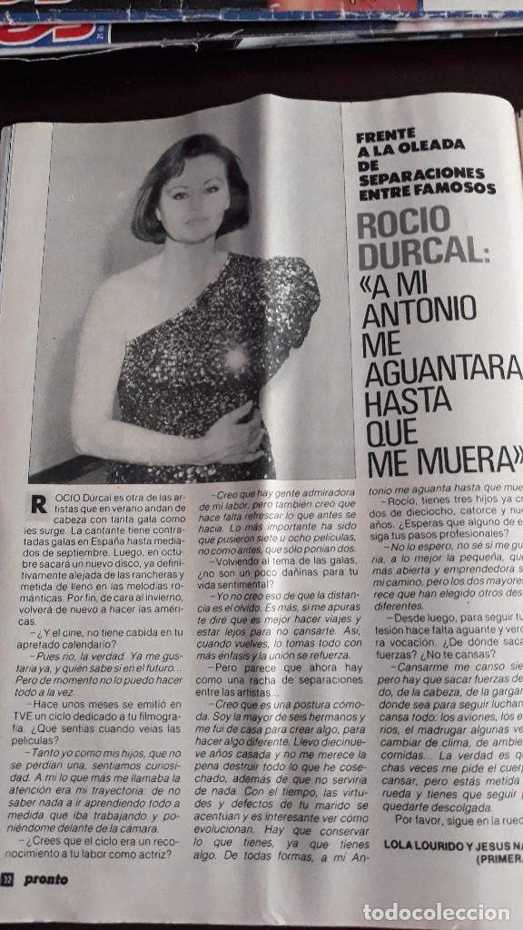 Coleccionismo de Revistas y Peri&oacute;dicos: ROCIO DURCAL