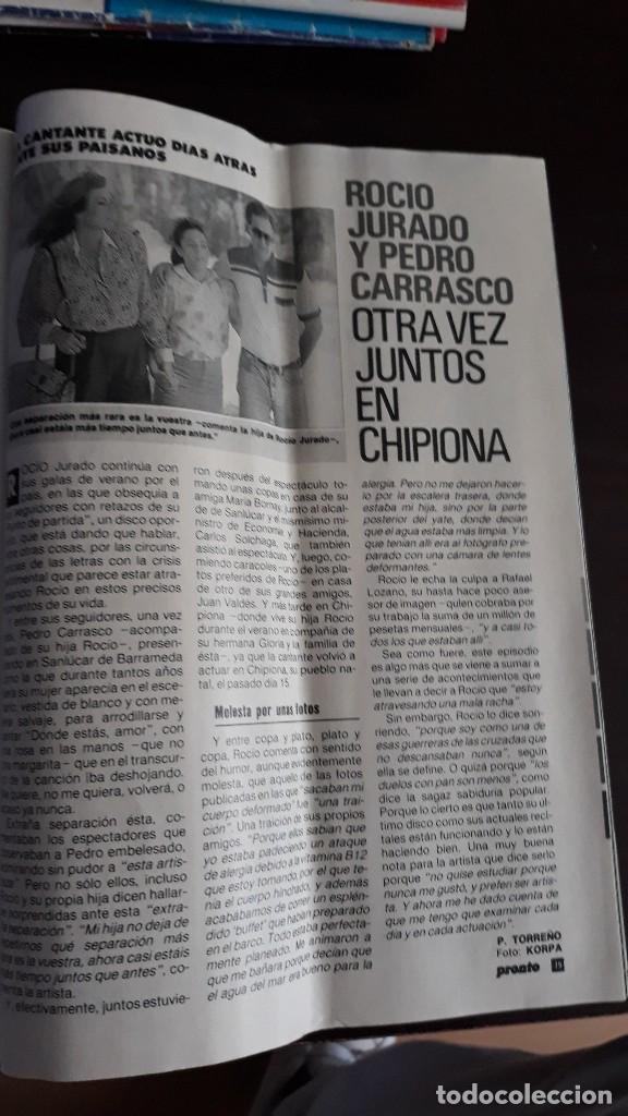 Coleccionismo de Revistas y Peri&oacute;dicos: ROCIO JURADO PEDRO CARRASCO EN CHIPIONA