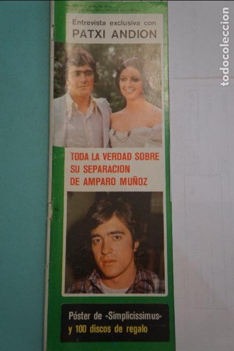 Coleccionismo de Revistas y Peri&oacute;dicos: RECORTE FOTO DE PATXI ANDION REVISTA SEMANA N&ordm; 1989 PORTADA
