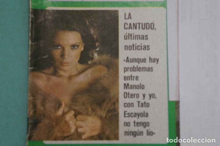 Coleccionismo de Revistas y Peri&oacute;dicos: RECORTE FOTO DE MARIA JOSE CANTUDO REVISTA SEMANA N&ordm; 1948 PORTADA