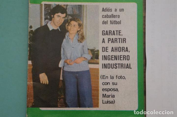 Coleccionismo de Revistas y Peri&oacute;dicos: RECORTE FOTO DE GARATE REVISTA SEMANA N&ordm; 1948 PORTADA