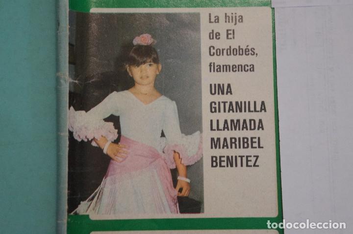 Coleccionismo de Revistas y Peri&oacute;dicos: RECORTE FOTO DE MARIBEL BENITEZ HIJA DEL CORDOB&Eacute;S REVISTA SEMANA N&ordm; 1947 PORTADA