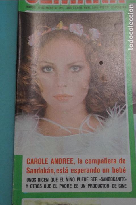 Coleccionismo de Revistas y Peri&oacute;dicos: RECORTE FOTO DE CAROLE ANDREE REVISTA SEMANA N&ordm; 1944 PORTADA