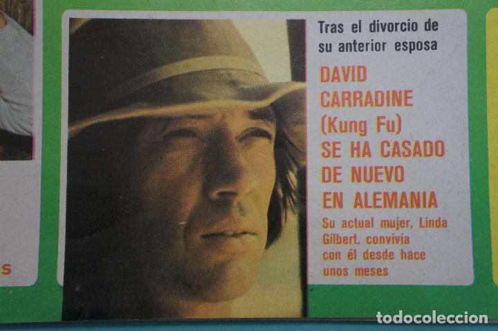 Coleccionismo de Revistas y Peri&oacute;dicos: RECORTE FOTO DE DAVID CARRADINE KUNG FU REVISTA SEMANA N&ordm; 1931 PORTADA