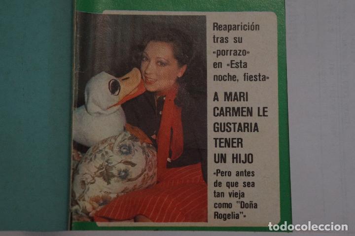 Coleccionismo de Revistas y Peri&oacute;dicos: RECORTE FOTO DE MARI CARMEN Y SUS MU&Ntilde;ECOS REVISTA SEMANA N&ordm; 1929 PORTADA
