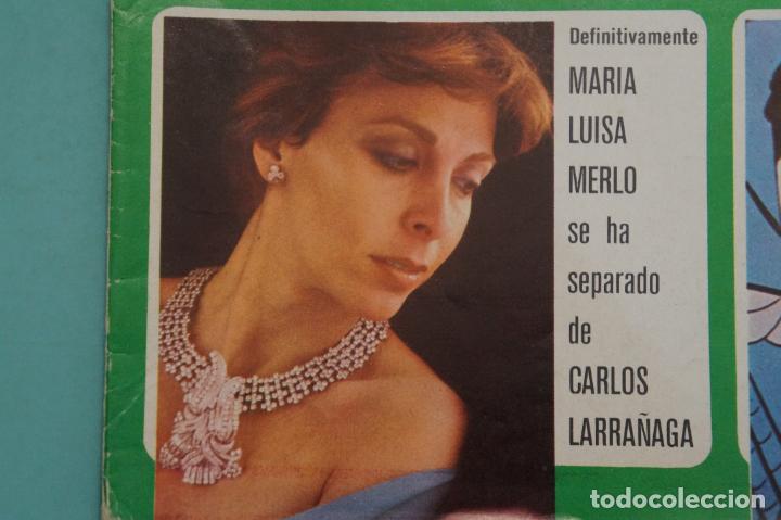 Coleccionismo de Revistas y Peri&oacute;dicos: RECORTE FOTO DE MARIA LUISA MERLO REVISTA SEMANA N&ordm; 1927 PORTADA