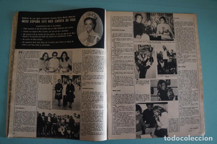 Coleccionismo de Revistas y Peri&oacute;dicos: RECORTE REPORTAJE DE ROCIO MARTIN MADRIGAL MISS ESPA&Ntilde;A 1972 REVISTA SEMANA N&ordm; 1711 PAG. 38 Y 39