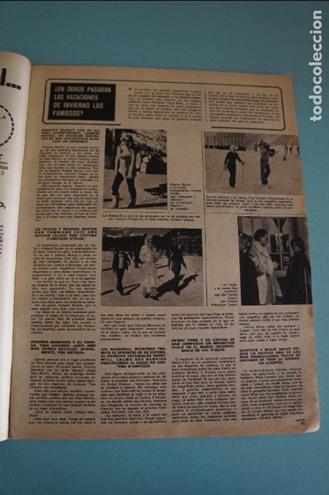 Coleccionismo de Revistas y Peri&oacute;dicos: RECORTE REPORTAJE CLIPPING DE VACACIONES FAMOSOS REVISTA SEMANA N&ordm; 1711 PAG. 45