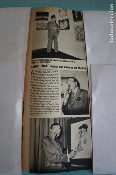 Coleccionismo de Revistas y Peri&oacute;dicos: RECORTE REPORTAJE CLIPPING DE XAVIER CUGAT REVISTA SEMANA N&ordm; 1711 PAG. 121