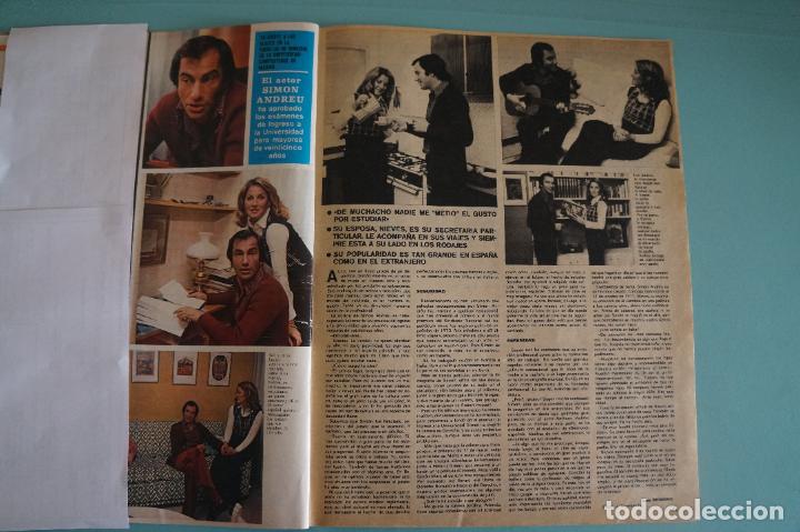 Coleccionismo de Revistas y Peri&oacute;dicos: RECORTE REPORTAJE CLIPPING DE SIMON ANDREU REVISTA SEMANA N&ordm; 1777 PAG. 50 Y 51
