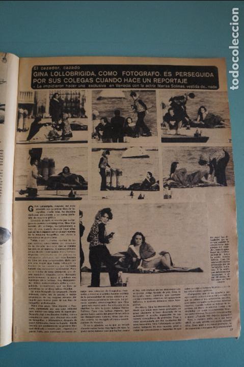 Coleccionismo de Revistas y Peri&oacute;dicos: RECORTE REPORTAJE CLIPPING DE GINA LOLLOBRIGIDA REVISTA SEMANA N&ordm; 1784 PAG. 37