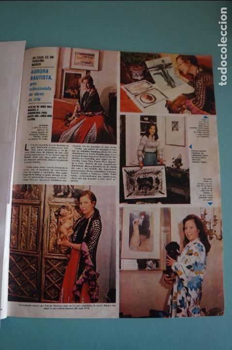 Coleccionismo de Revistas y Peri&oacute;dicos: RECORTE REPORTAJE CLIPPING DE AURORA BAUTISTA REVISTA SEMANA N&ordm; 1784 PAG. 63