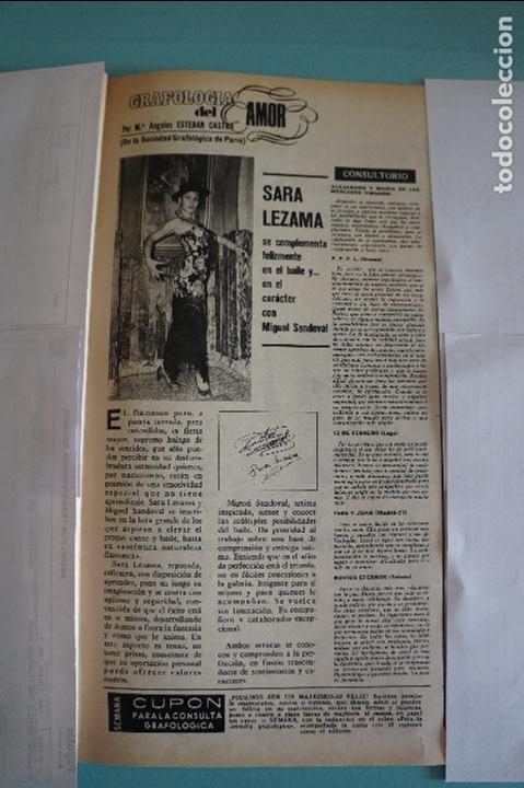 Coleccionismo de Revistas y Peri&oacute;dicos: RECORTE REPORTAJE CLIPPING DE SARA LEZAMA REVISTA SEMANA N&ordm; 1773 PAG. 41