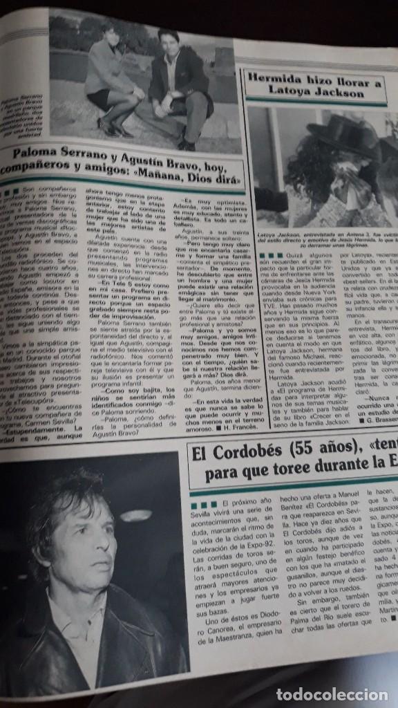 Coleccionismo de Revistas y Peri&oacute;dicos: LATOYA JACKSON AGUSTIN BRAVO PALOMA SERRANO EL CORDOBES