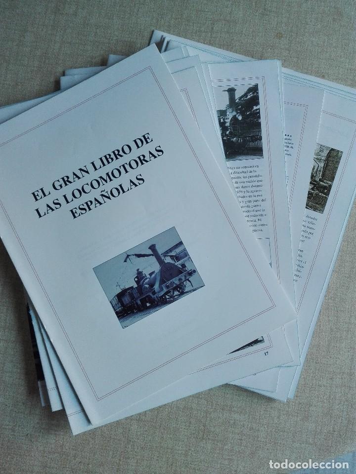 Coleccionismo de Revistas y Peri&oacute;dicos: EL GRAN LIBRO LOCOMOTORAS ESPA&Ntilde;OLAS - VIA LIBRE - TREN FERROCARRIL - fasc&iacute;culos sueltos 1&euro; c/u