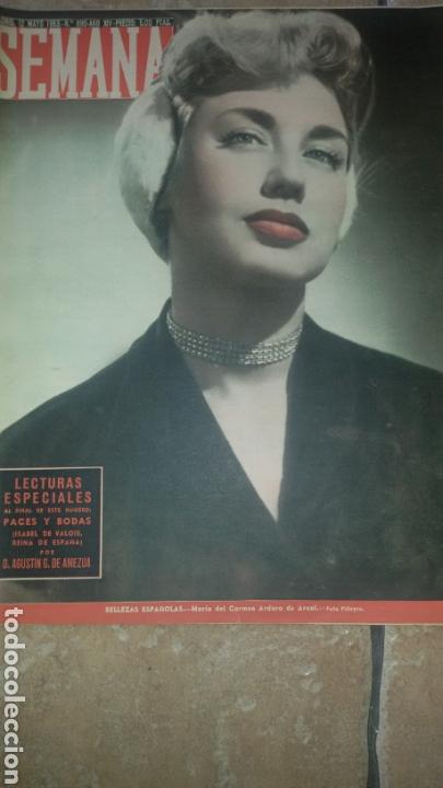 Coleccionismo de Revistas y Peri&oacute;dicos: Revista semana, n&uacute;mero 690,12 de Mayo de 1953