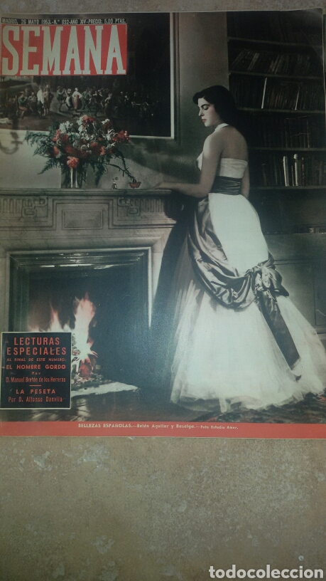 Coleccionismo de Revistas y Peri&oacute;dicos: Revista semana, n&uacute;mero 692,26 de Mayo de 1953,a&ntilde;o XIV.
