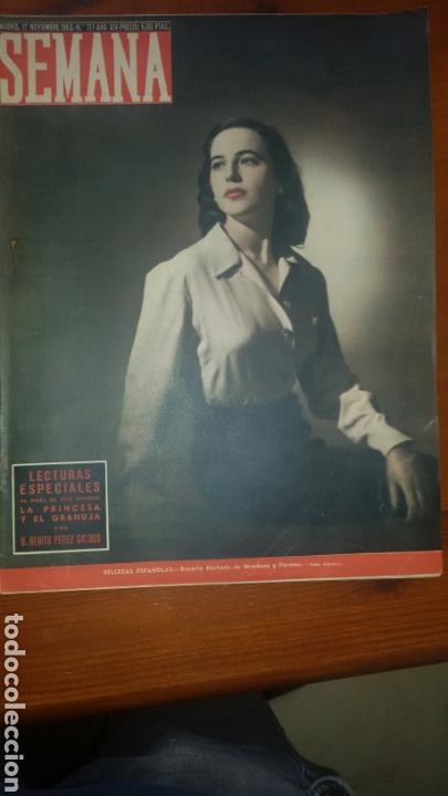 Coleccionismo de Revistas y Peri&oacute;dicos: Revista semana, n&uacute;mero 717,A&ntilde;o XIV, 17 de Noviembre de 1953.