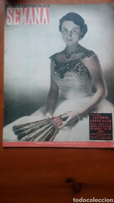 Coleccionismo de Revistas y Peri&oacute;dicos: Revista semana. N&uacute;mero 746. A&ntilde;o XV.8 de Junio de 1954.