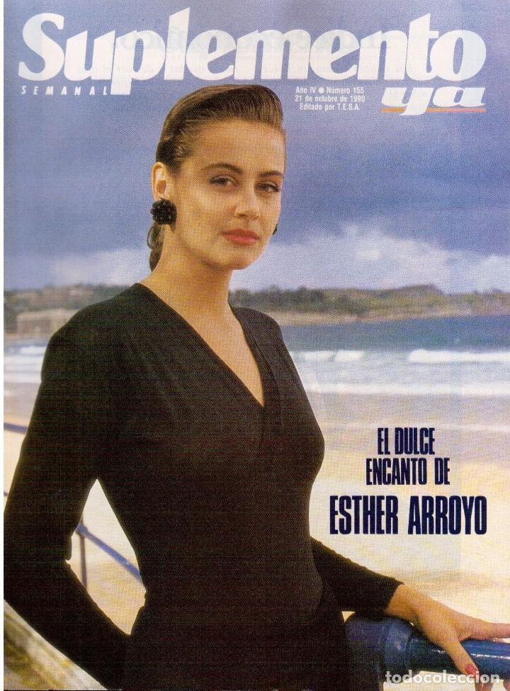 Coleccionismo de Revistas y Peri&oacute;dicos: 1990. ESTHER ARROYO. FRANCESC CAMB&Oacute;. PICASSO. ROSSY DE PALMA. ESCLARECIDOS.