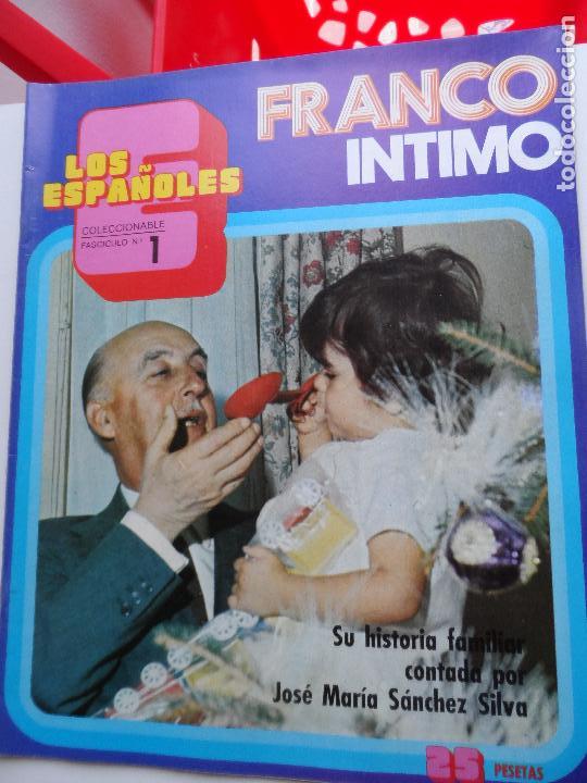 Colecionismo de Revistas e Jornais: LOS ESPA&Ntilde;OLES N&ordm; 1 OCTUBRE 1972 FRANCO INTIMO.