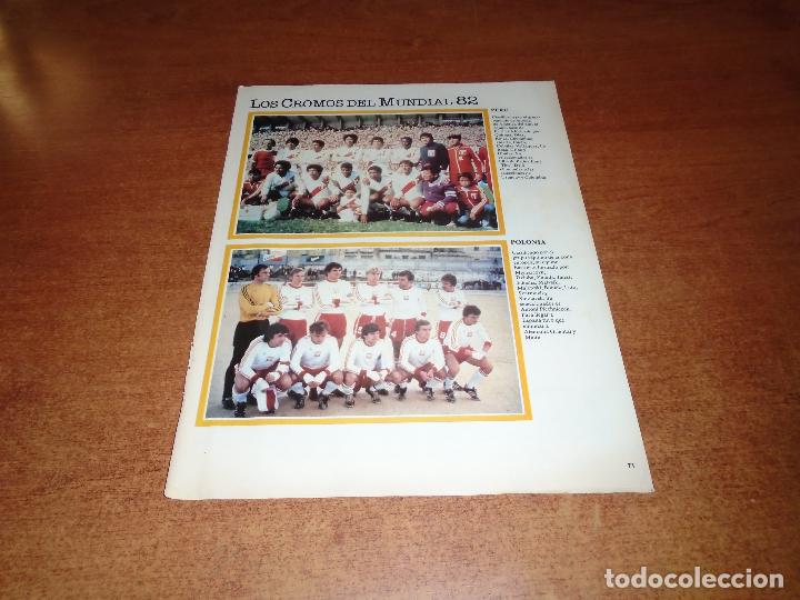 Coleccionismo de revistas y peri&oacute;dicos: RETAL PRENSA 1982: CROMOS DL MUNDIAL 82