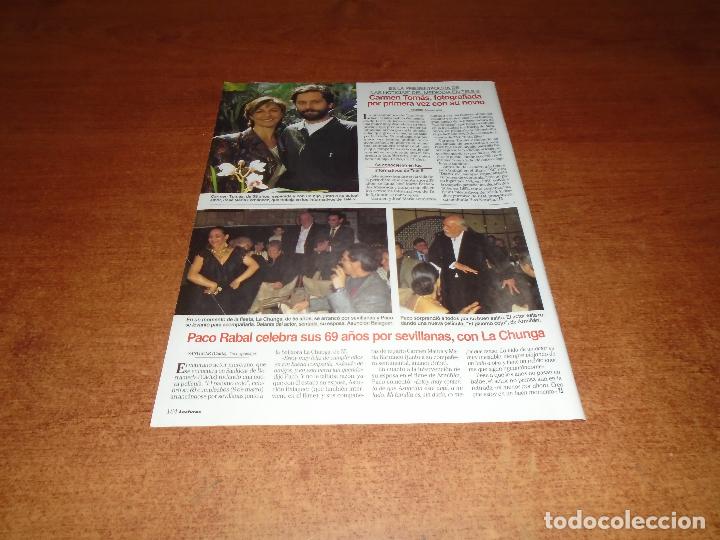 Collection Magazines and Newspapers: RETAL PRENSA 1995 : PACO RABAL. LA CHUNGA. CARMEN TOM&Aacute;S.