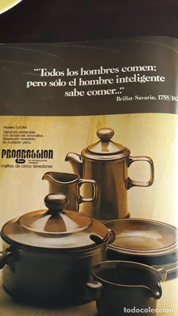 Coleccionismo de Revistas y Peri&oacute;dicos: anuncio VAJILLAS PROGRESSION