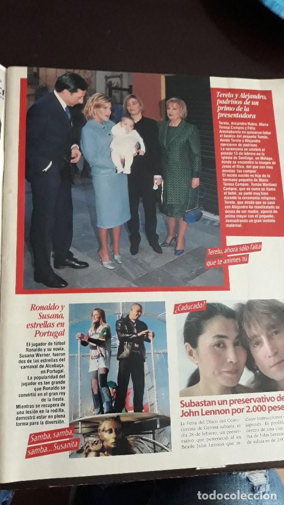 Coleccionismo de Revistas y Peri&oacute;dicos: MARIA TERESA CAMPOS TERELU  JOHN LENNON YOKO ONO RONALDO