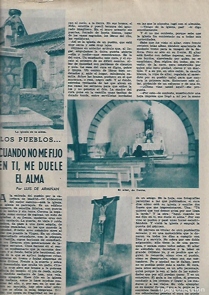 Collection Magazines and Newspapers: A&Ntilde;O 1957 GANDULLAS MADRID GRAN HOTEL BALNEARIO MONDARIZ LA LINEA DE LA CONCEPCION JOSEFA SEGOVIA