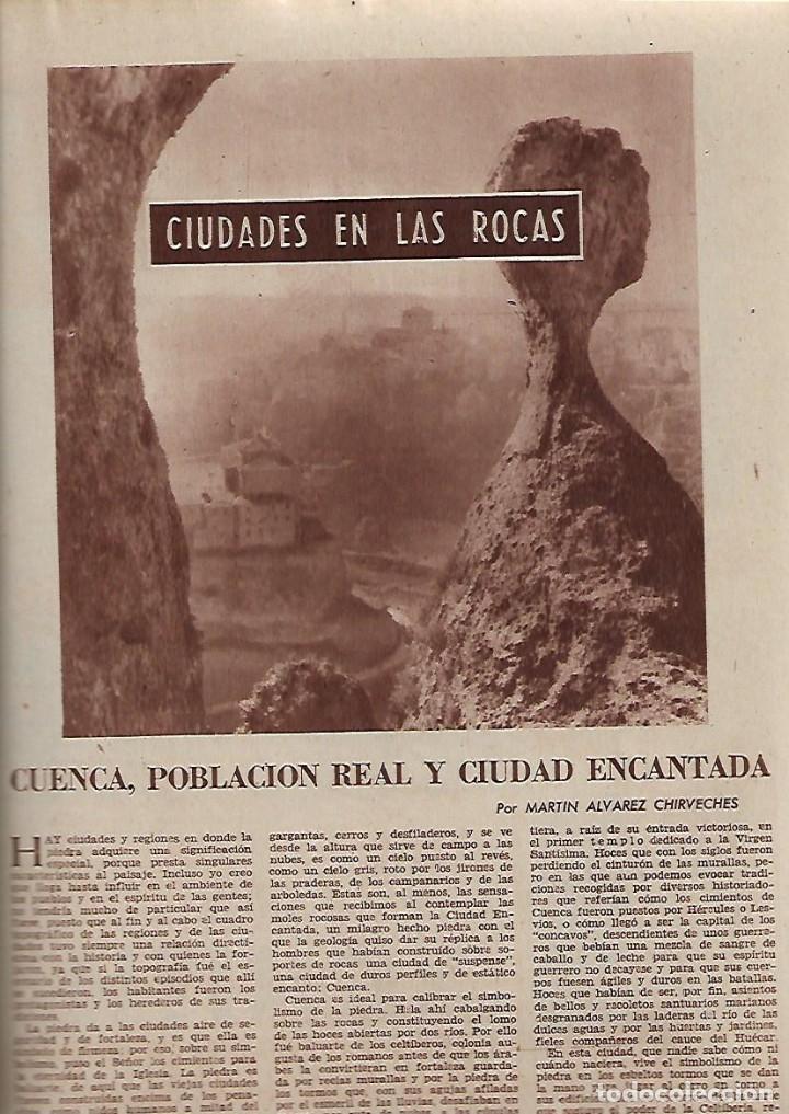 Collection Magazines and Newspapers: A&Ntilde;O 1958 CUENCA CIUDAD ENCANTADA JOVELLANOS INSTITUTO GIJON GIBRALTAR MAMUT DE DUSSELDORF
