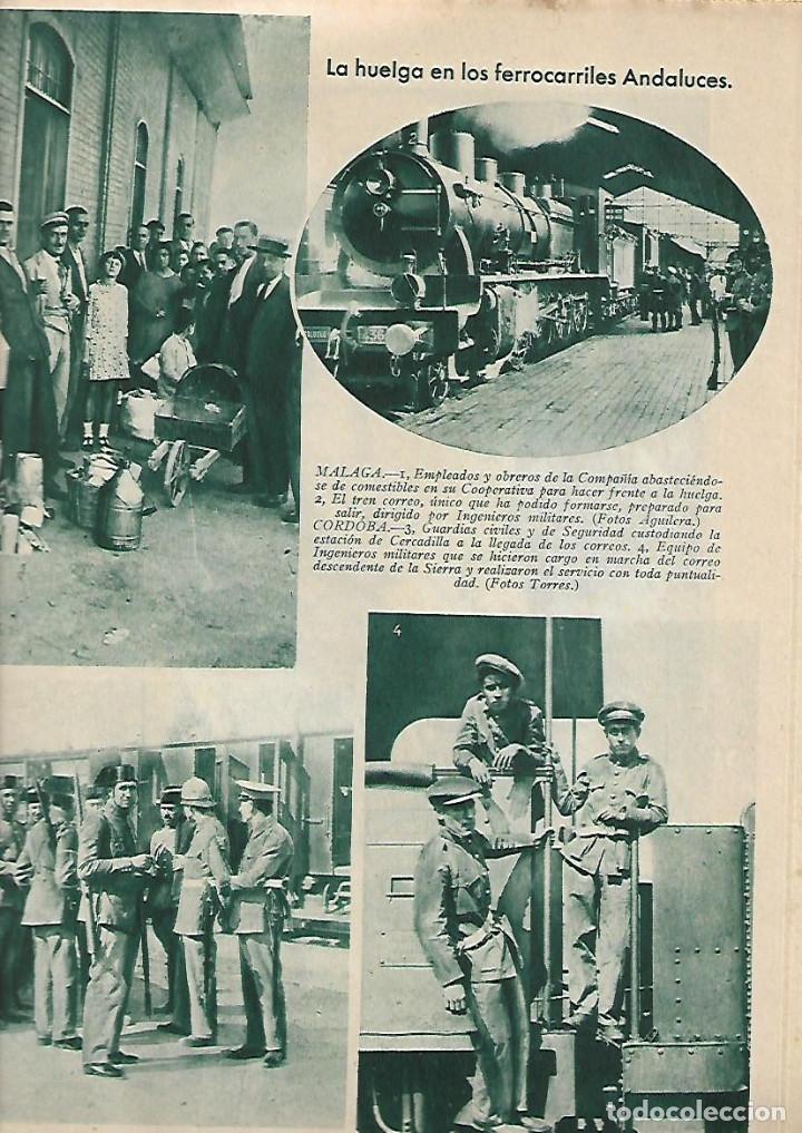 Sammeln von Zeitschriften und Zeitungen: A&Ntilde;O 1931 EDISON HUELGA FERROCARRILES ANDALUCES MALAGA CORDOBA PATINENTE MOTO AUTODROMO TERRAMAR SITG