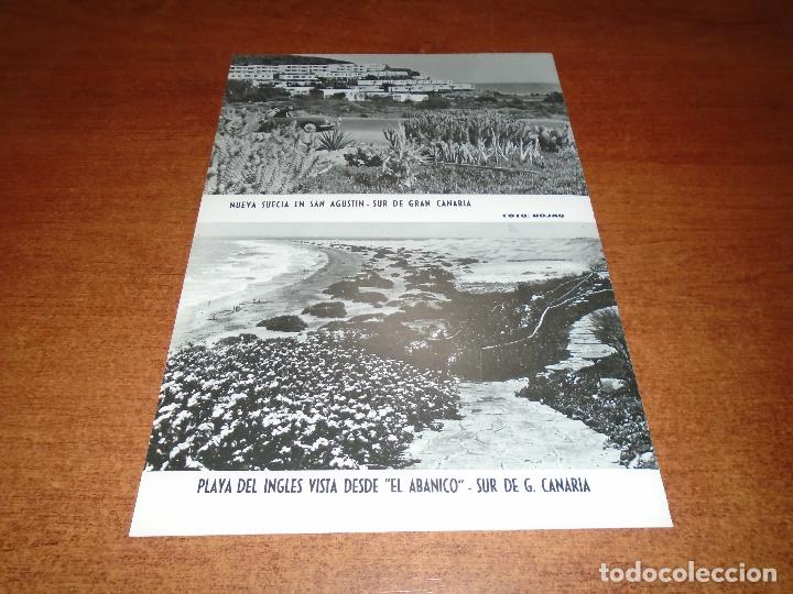 Coleccionismo de Revistas y Peri&oacute;dicos: RETAL PRENSA 1968: PLAYA DEL INGL&Eacute;S DESDE EL ABANICO. NUEVA SUECIA, SAN AGUST&Iacute;N. GRAN CANARIA.