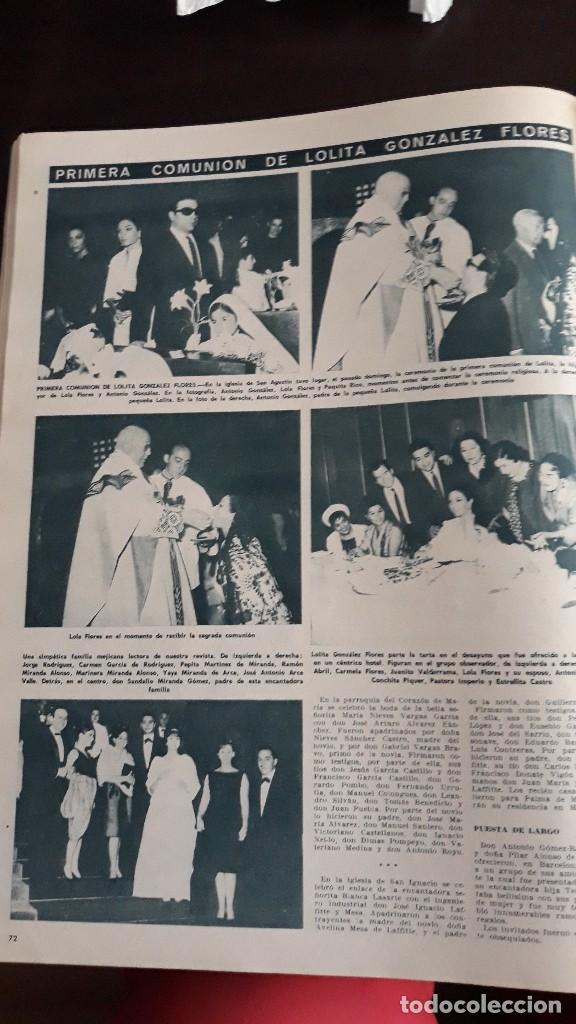 Coleccionismo de revistas y peri&oacute;dicos: PRIMERA COMUNION LOLITA FLORES LOLA CONCHA PIQUER ESTRELLITA CASTRO PASTORA IMPERIO JUANITO VALDERRA