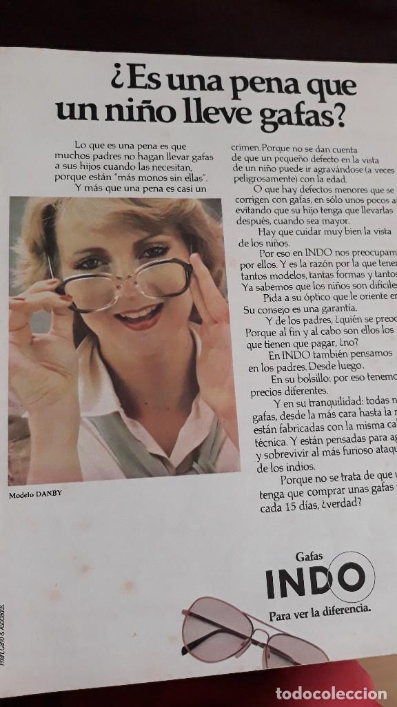 Collectionnisme de Revues et Journaux: ANUNCIO GAFAS INDO
