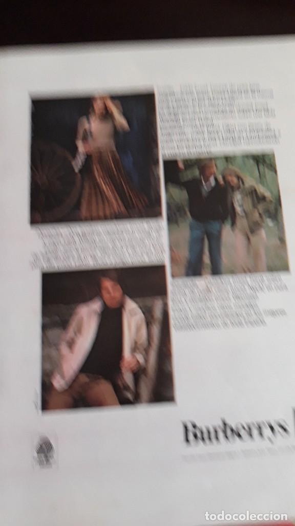 Collectionnisme de Revues et Journaux: ANUNCIO BURBERRY