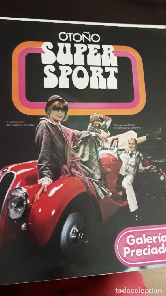 Collectionnisme de Revues et Journaux: ANUNCIO OTO&Ntilde;O SUPER SPORT GALERIAS PRECIADOS