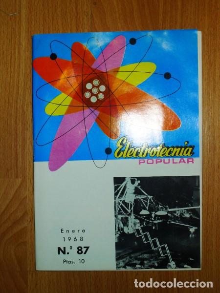 Coleccionismo de revistas y peri&oacute;dicos: ELECTROTECNIA POPULAR : La Revista del Radiot&eacute;cnico. A&ntilde;o XI ; Enero 1968 ; N&ordm; 87