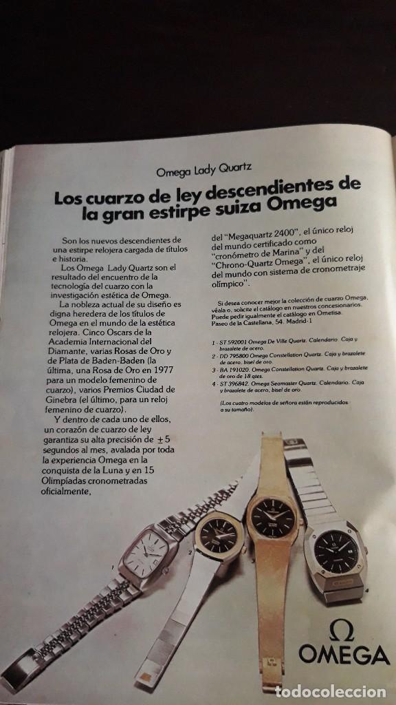 Collection Magazines and Newspapers: ANUNCIO RELOJ OMEGA