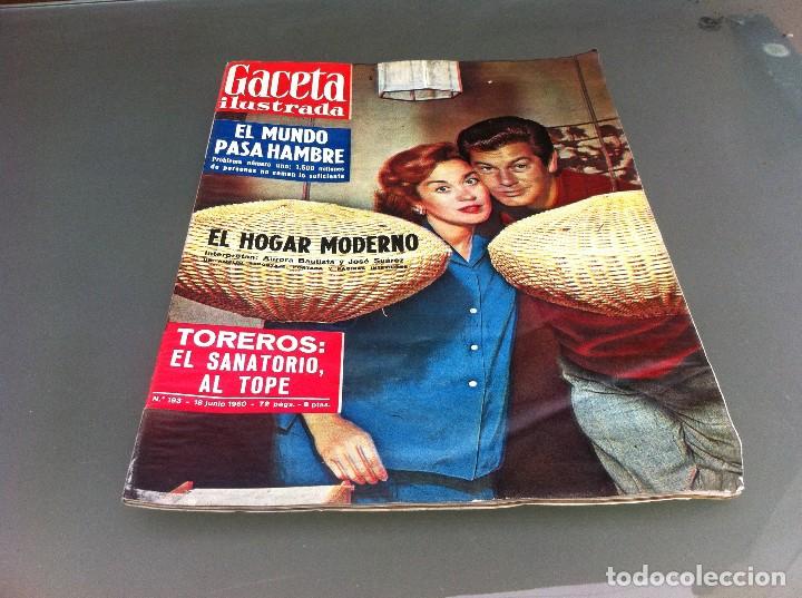 Collezionismo di Riviste e Giornali: REVISTA (GACETA ILUSTRADA) N&ordm; 193. 1960. TOREROS.