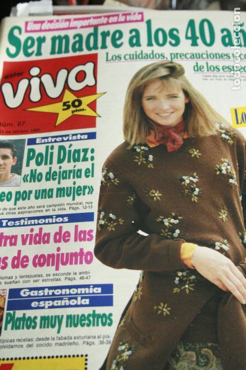 Coleccionismo de Revistas y Peri&oacute;dicos: AVA GARDNER  MODA ALASKA POLI DIAZ   1990