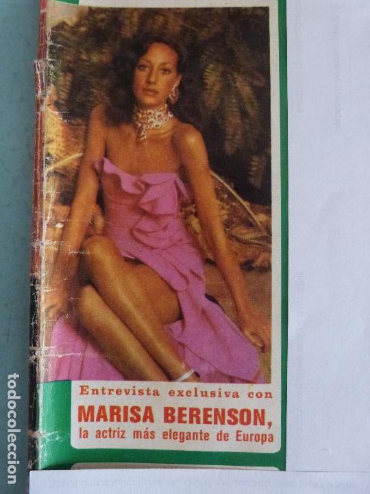 Coleccionismo de Revistas y Peri&oacute;dicos: RECORTE FOTO DE MARISA BERENSON REVISTA SEMANA N&ordm; 1777