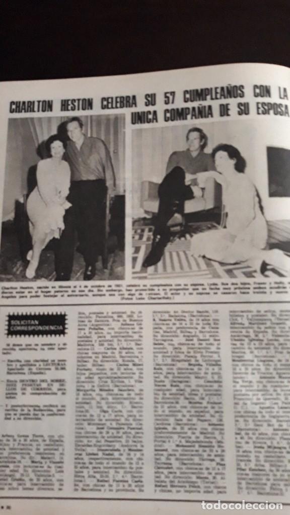 Coleccionismo de Revistas y Peri&oacute;dicos: 57 cumplea&ntilde;os de charlton heston