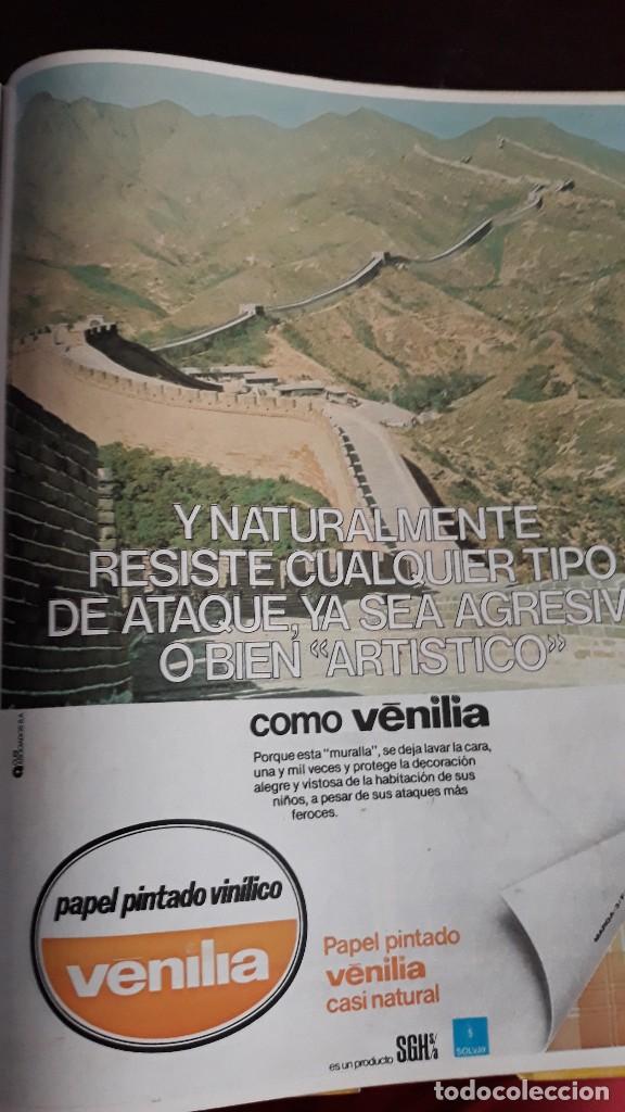 Collezionismo di Riviste e Giornali: ANUNCIO papel pintado venilia